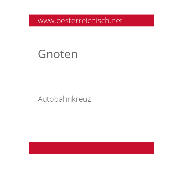 Gnoten