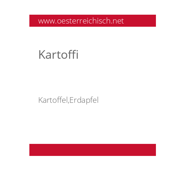 Kartoffi