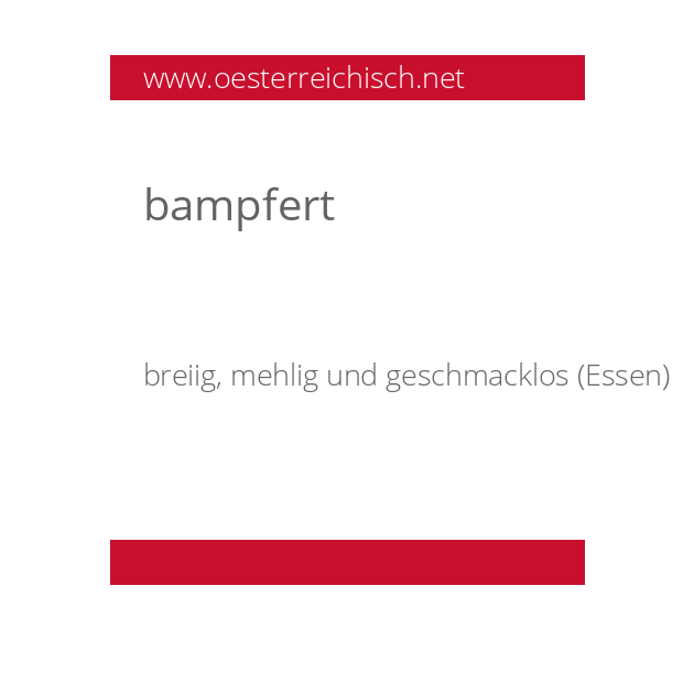 bampfert