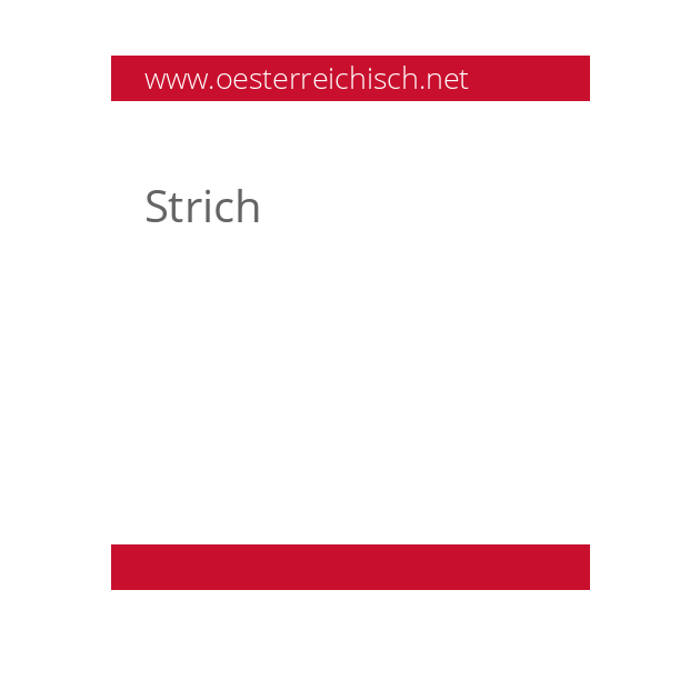 Strich