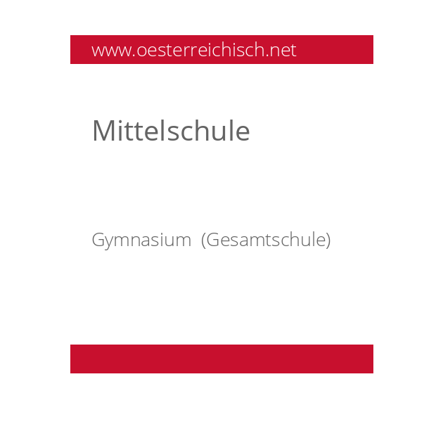 Mittelschule