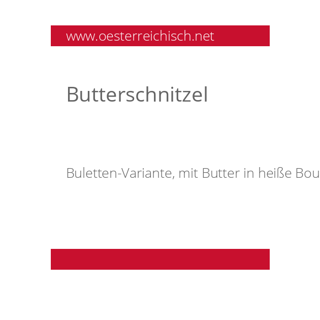 Butterschnitzel