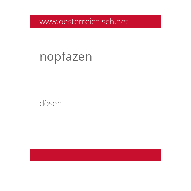 nopfazen