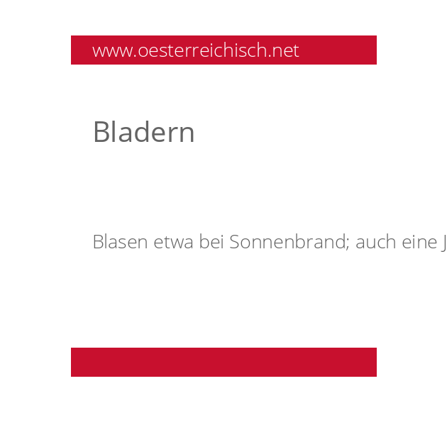 Bladern