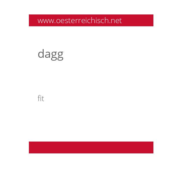 dagg