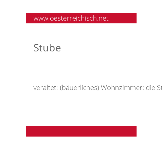 Stube