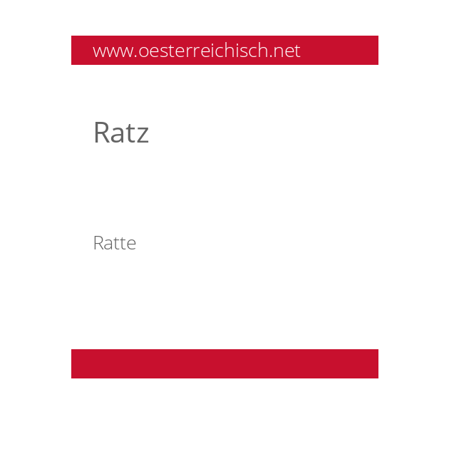 Ratz